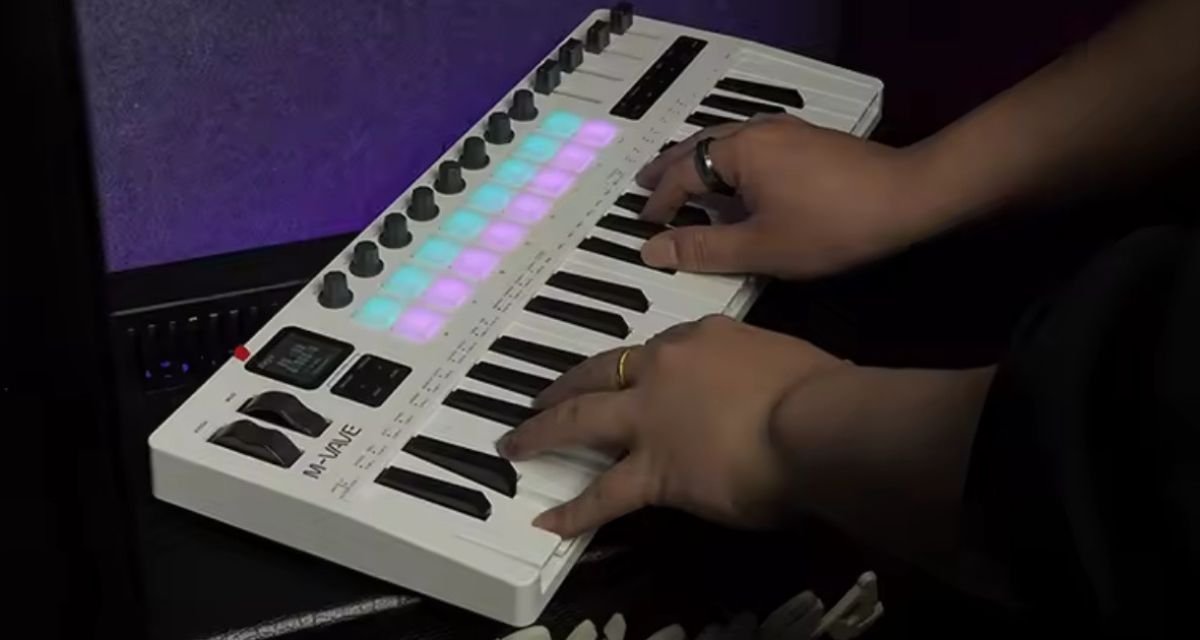 M-Vave SMK-37 Pro: O Melhor Teclado MIDI Portátil?