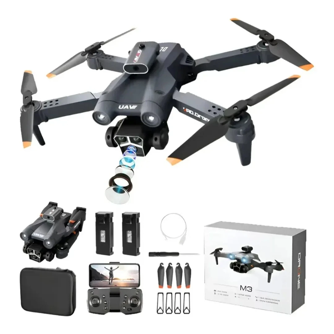 Dli Drone M3 Com Câmera Dupla Hd 1080p